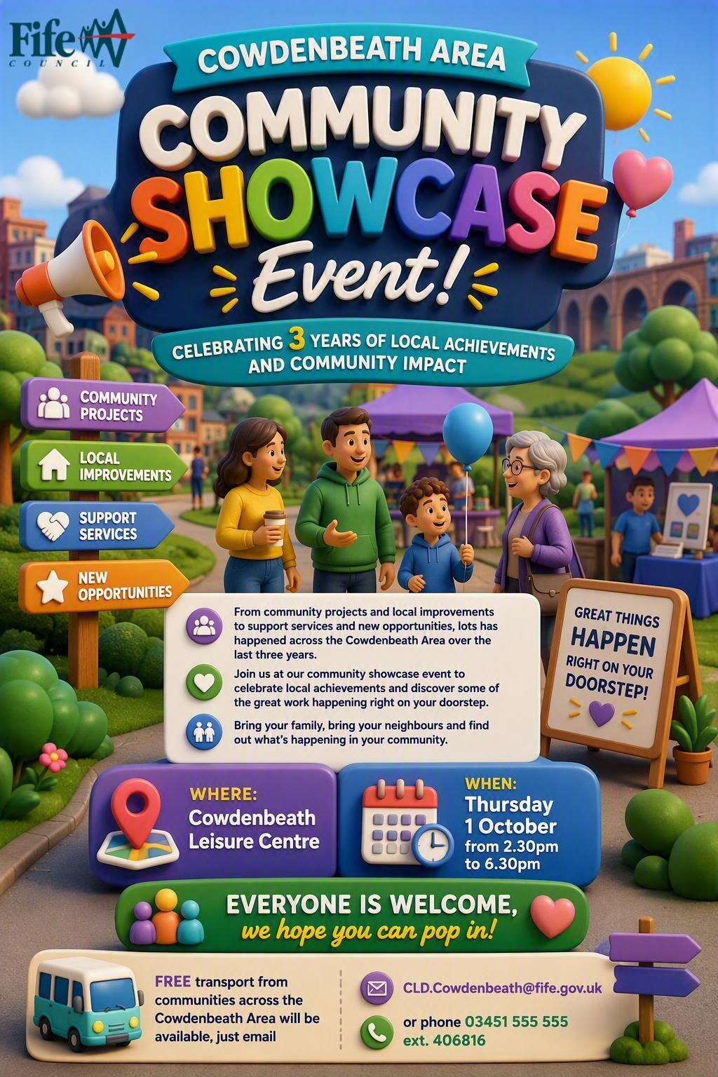 Cowdenbeath Community Showcase Event